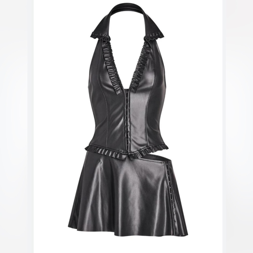 I.AM.GIA Black Cut Out Dress XS